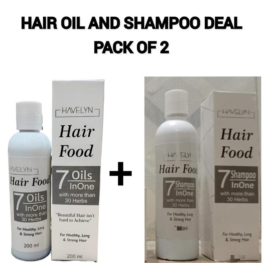 DEAL Havelyn Hair Food Oil, Shampo,  Pack Of 2 (Original)