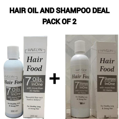 DEAL Havelyn Hair Food Oil, Shampo,  Pack Of 2 (Original)